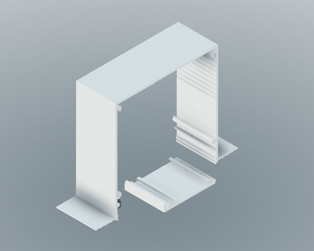 [56022-12] 130x130SS  double flange 144"