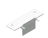 [70074] TT Manual End Cap with Flange